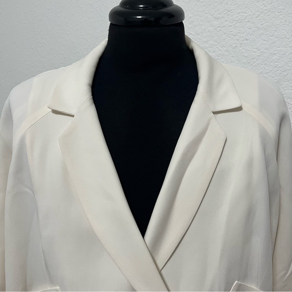 MORGANE Le Fay Silk Blazer L - Picture 6 of 12